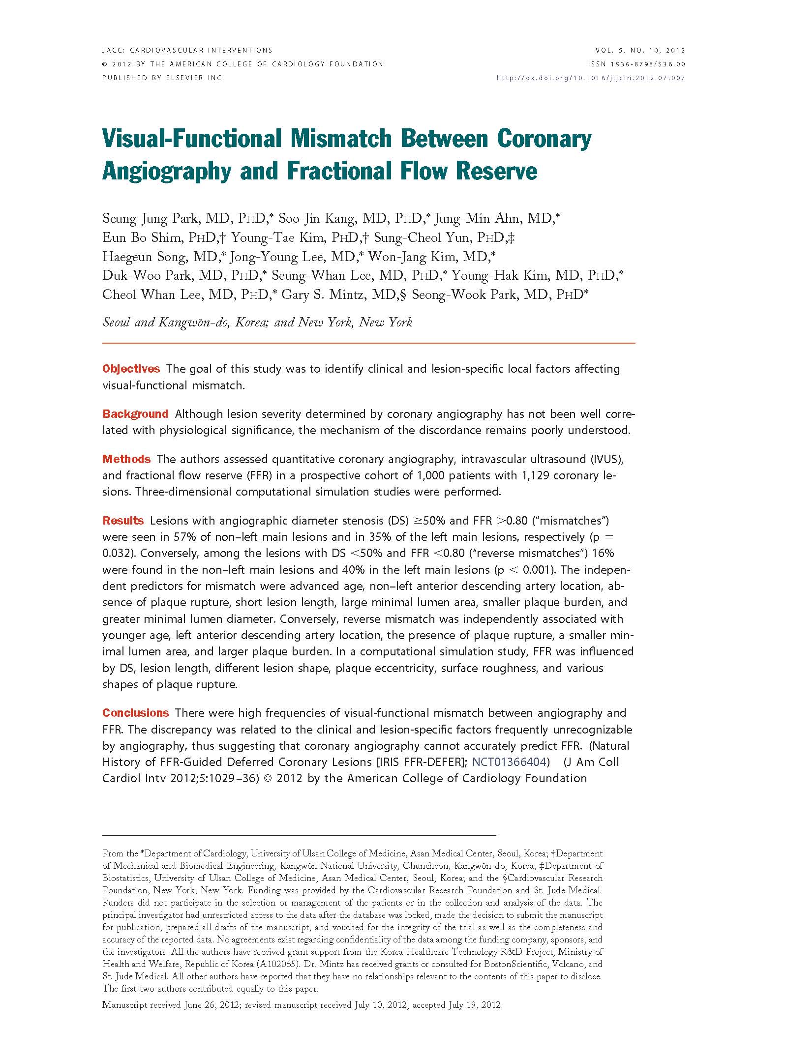 Visual-functional mismatch between coronary angiography and fractional flow reserve.jpg 1600X2150